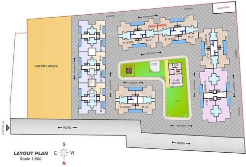  dreams-rakshak-g-h-wings Images for Layout Plan of Dreams rakshak G H Wings