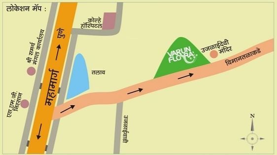Location Plan varun-flora-township Location Plan
