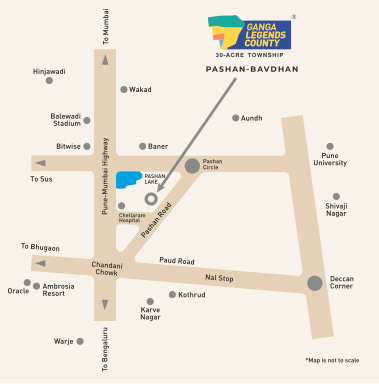  ganga-legend-a3-and-b3 Location Plan