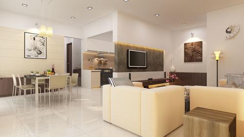  ganga-arcadia-c-building Living Area