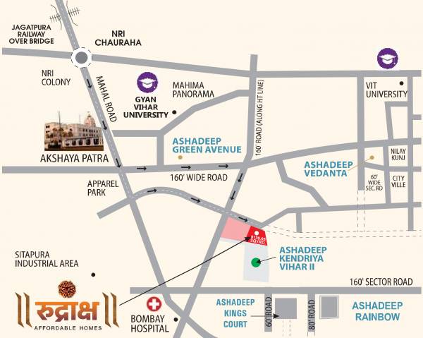 Images for Location Plan of  Rudraksh