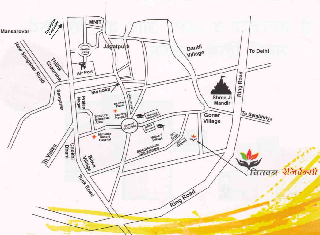 Images for Location Plan of R S R Elite Chitvan Residency