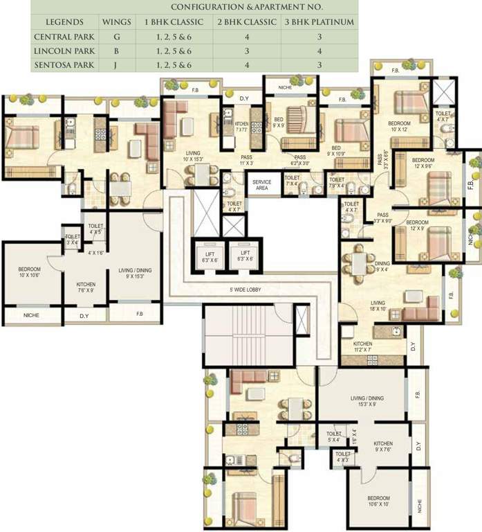  parksville phase i Images for Cluster Plan of Ekta Parksville Phase I