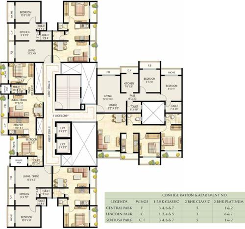  parksville-phase-i Images for Cluster Plan of Ekta Parksville Phase I