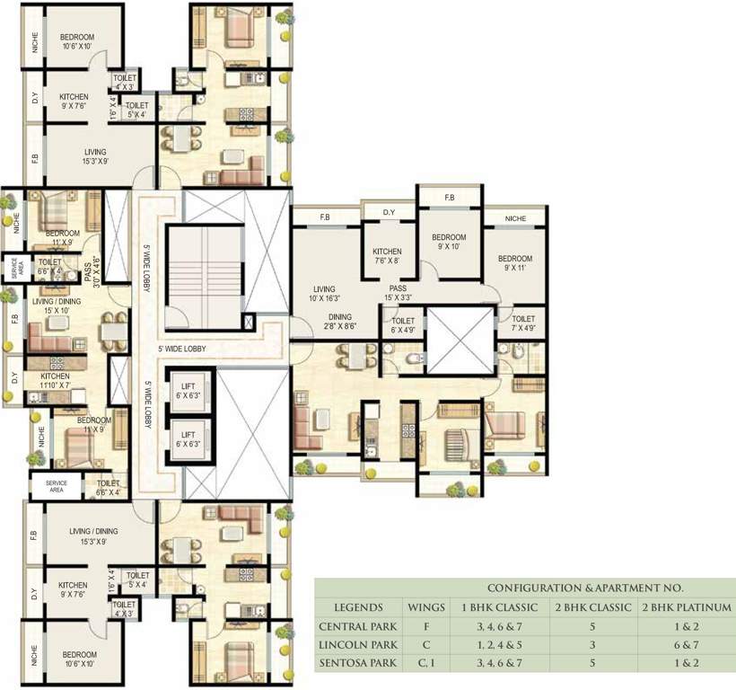  parksville phase i Images for Cluster Plan of Ekta Parksville Phase I