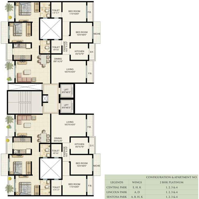 Images for Cluster Plan of Ekta Parksville Phase II