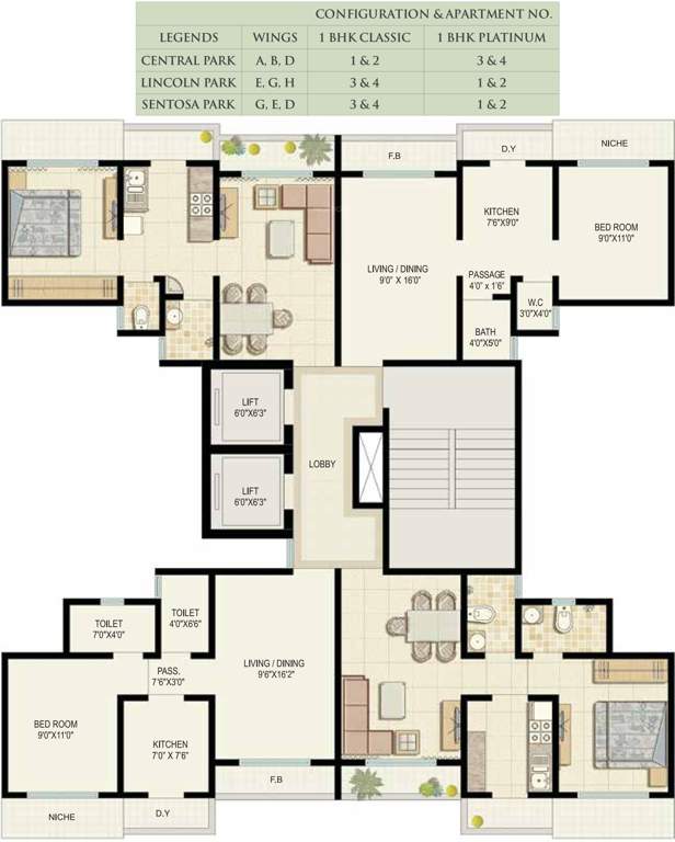 Images for Cluster Plan of Ekta Parksville Phase II
