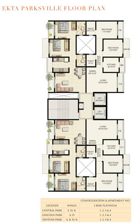 parksville phase iii Sentosa Park A Wing Cluster Plan