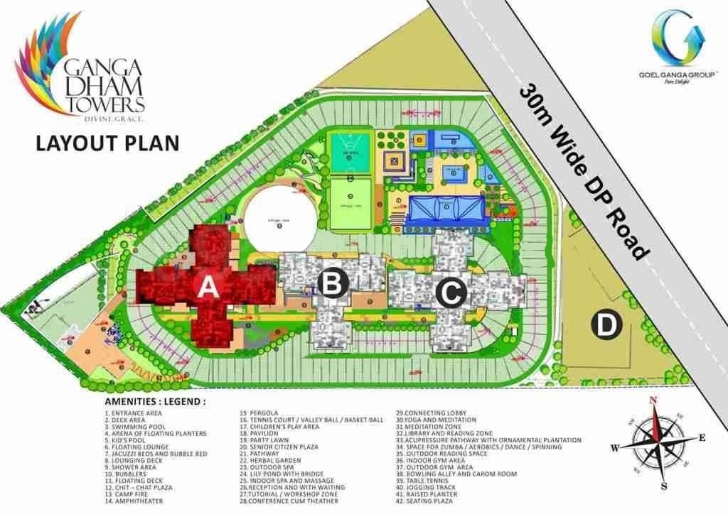  dham tower b Layout Plan