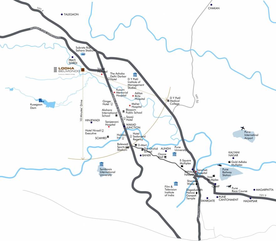 Images for Location Plan of Lodha Belmondo St Andrews B and C and D