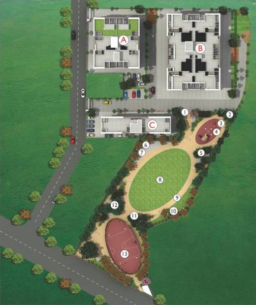 Images for Master Plan of Anand Prospera C Wing