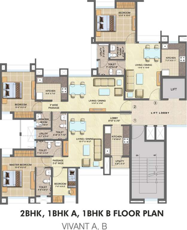 Images for Cluster Plan of Lodha Splendora Platino E To G Vivant A To D