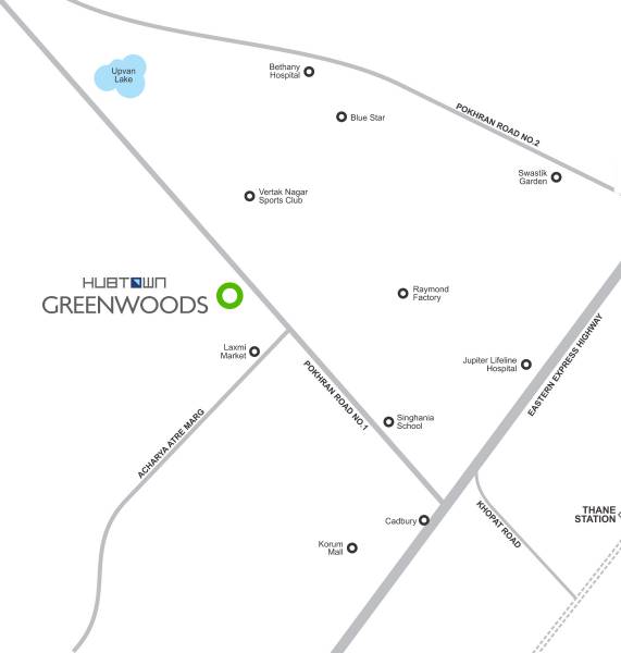 Images for Location Plan of Hubtown Greenwoods D Wing