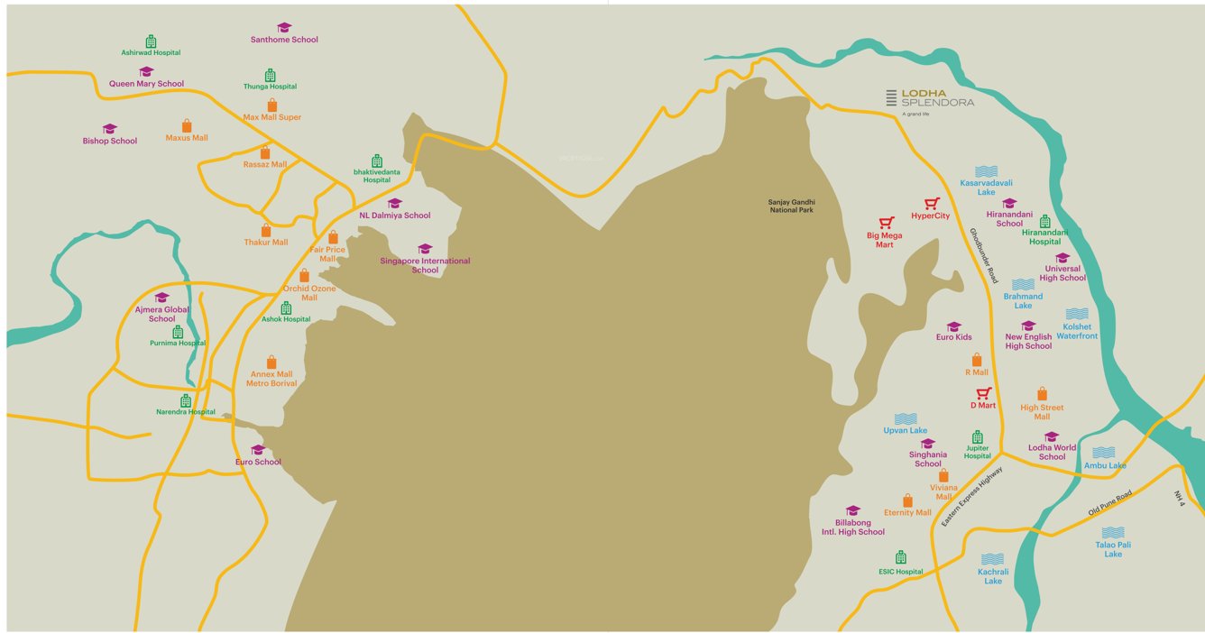  splendora platino d Location Plan