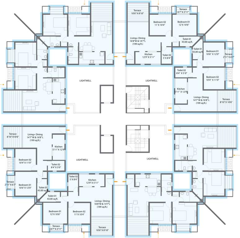  manas lake city phase 1 Images for Cluster Plan of Skyi Manas Lake Phase I
