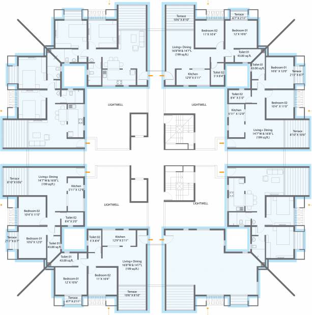  manas-lake-city-phase-1 Images for Cluster Plan of Skyi Manas Lake Phase I