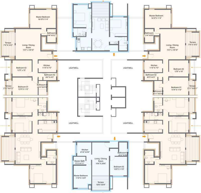  manas lake city phase 1 Images for Cluster Plan of Skyi Manas Lake Phase I