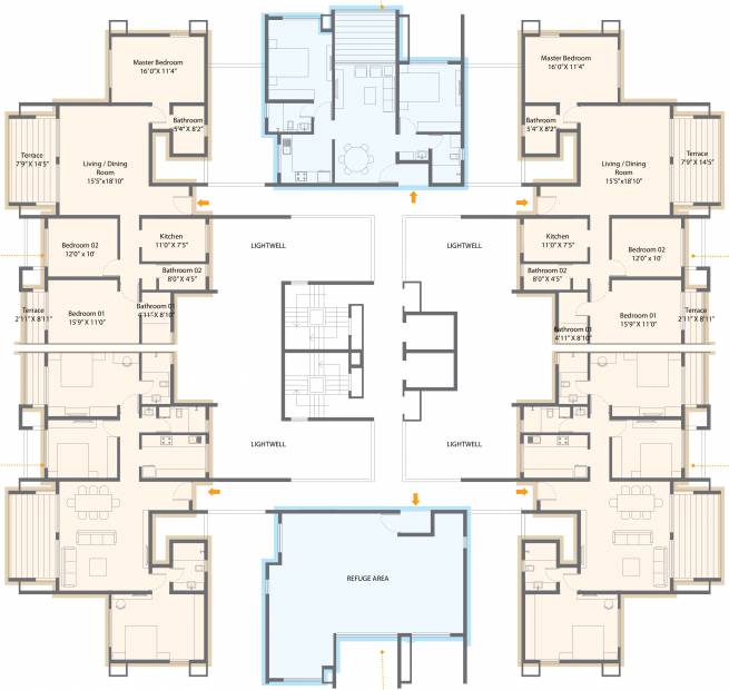  manas-lake-city-phase-1 Images for Cluster Plan of Skyi Manas Lake Phase I
