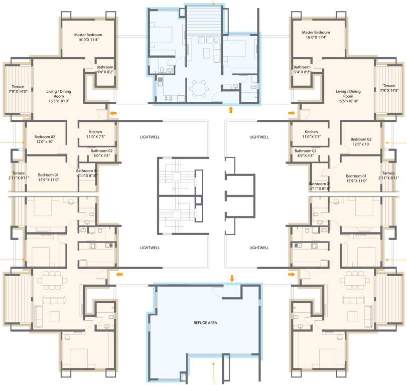  manas lake city phase 1 Images for Cluster Plan of Skyi Manas Lake Phase I