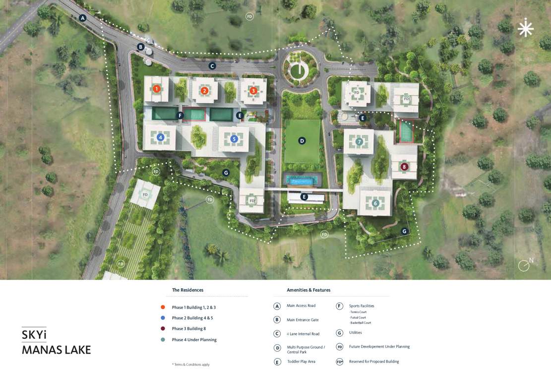  manas lake city phase 1 Images for Master Plan of Skyi Manas Lake Phase I