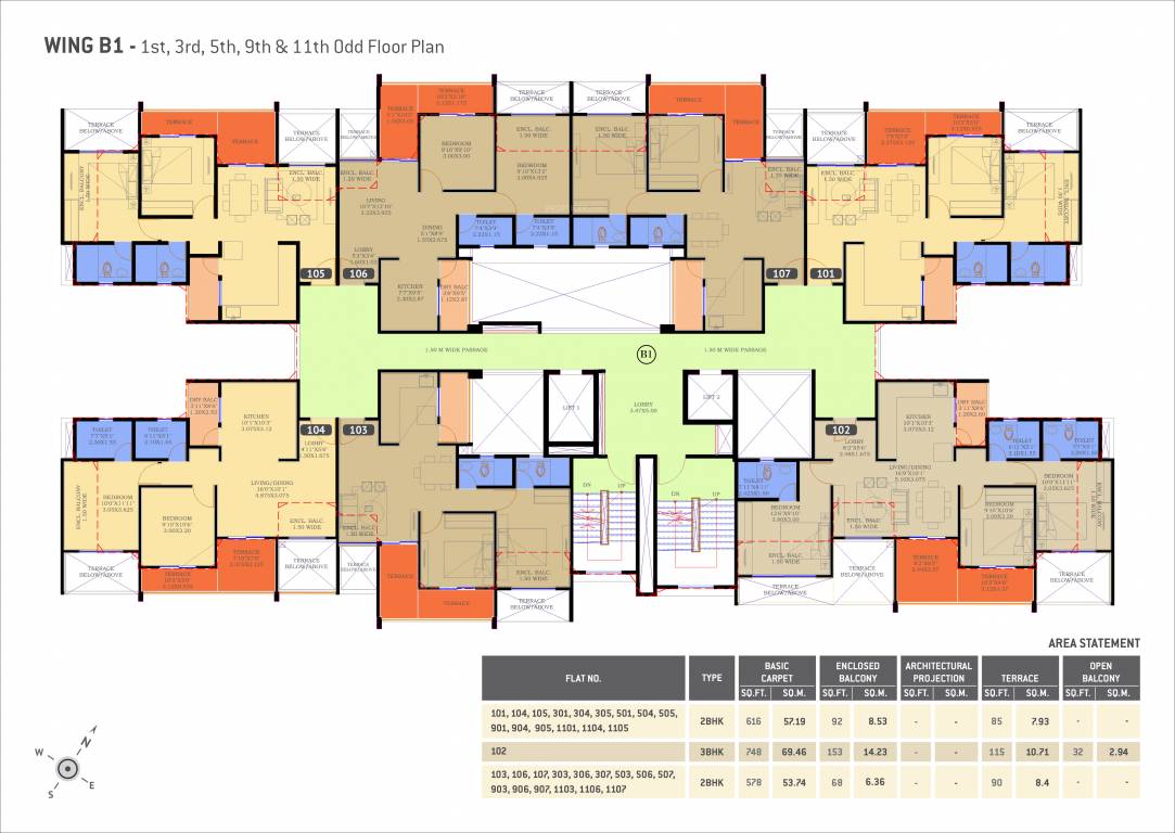  urban nest phase 1 A3 Building Cluster Plan
