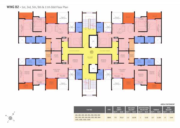  urban-nest-phase-1 B1 Building Cluster Plan