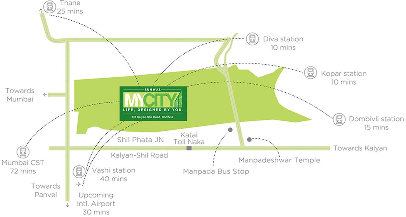 Images for Location Plan of Runwal My City Phase I Part I