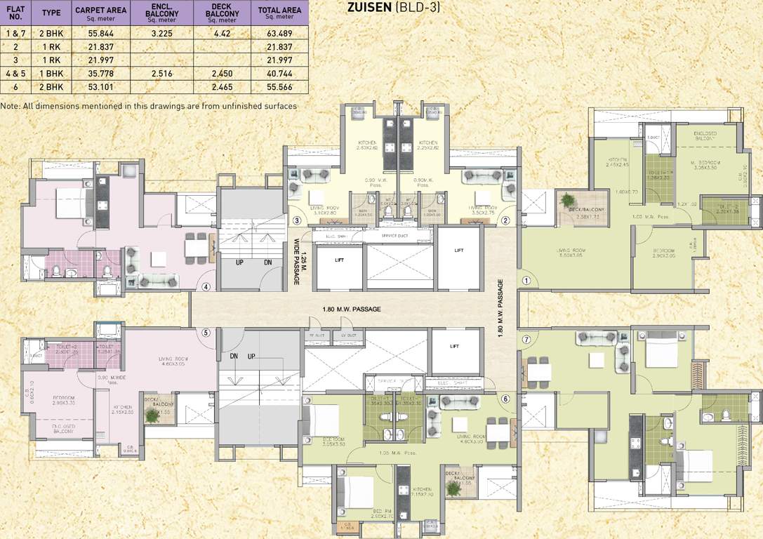 Images for Cluster Plan of Puraniks Tokyo Bay Phase 2A