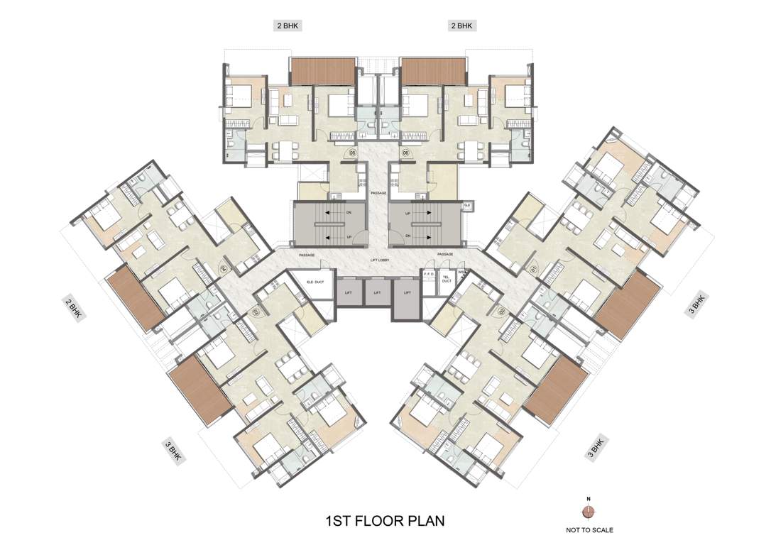 Images for Cluster Plan of Kalpataru Exquisite Wing 1