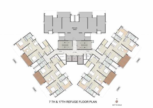 Images for Cluster Plan of Kalpataru Exquisite Wing 1