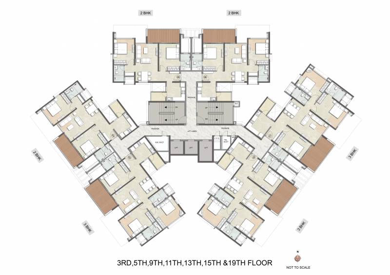 Images for Cluster Plan of Kalpataru Exquisite Wing 1