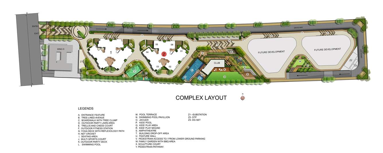 Images for Master Plan of Kalpataru Exquisite Wing 1