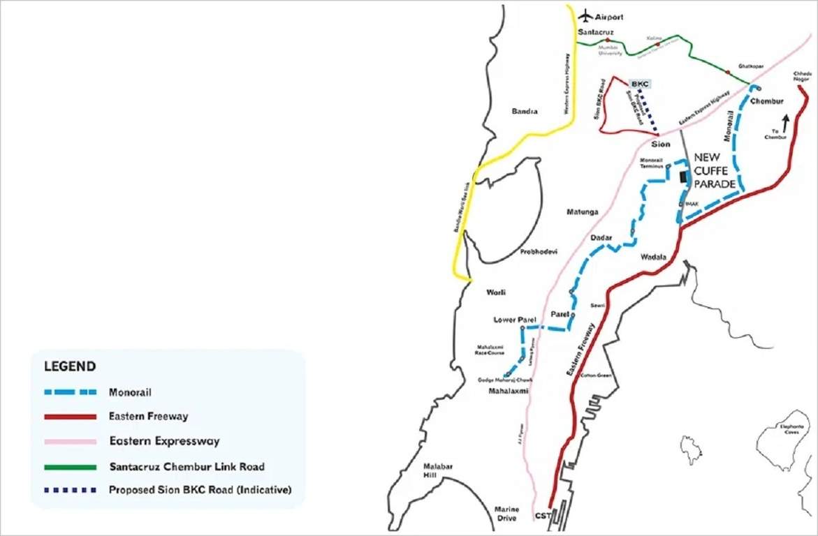  new cuffe parade lodha enchante 41st to 45th floor Location Plan
