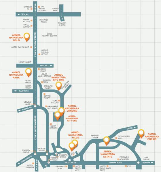  nayantara-city-one-phase-4 Location Plan
