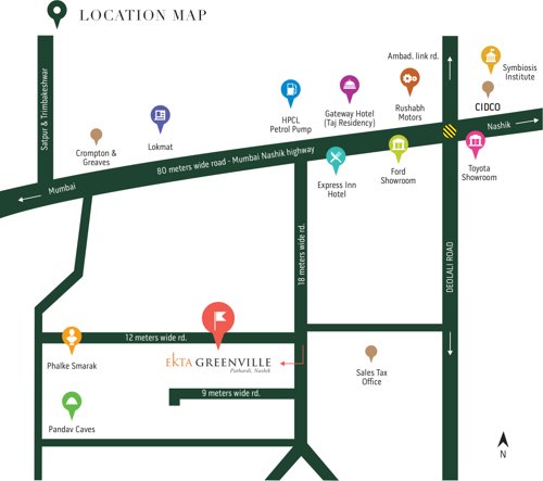  greenville-phase-2-wing-o-p-q-and-r Images for Location Plan of Ekta Greenville Phase 2 Wing O P Q And R