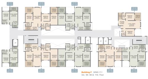 Images for Cluster Plan of Rohan Abhilasha Building F