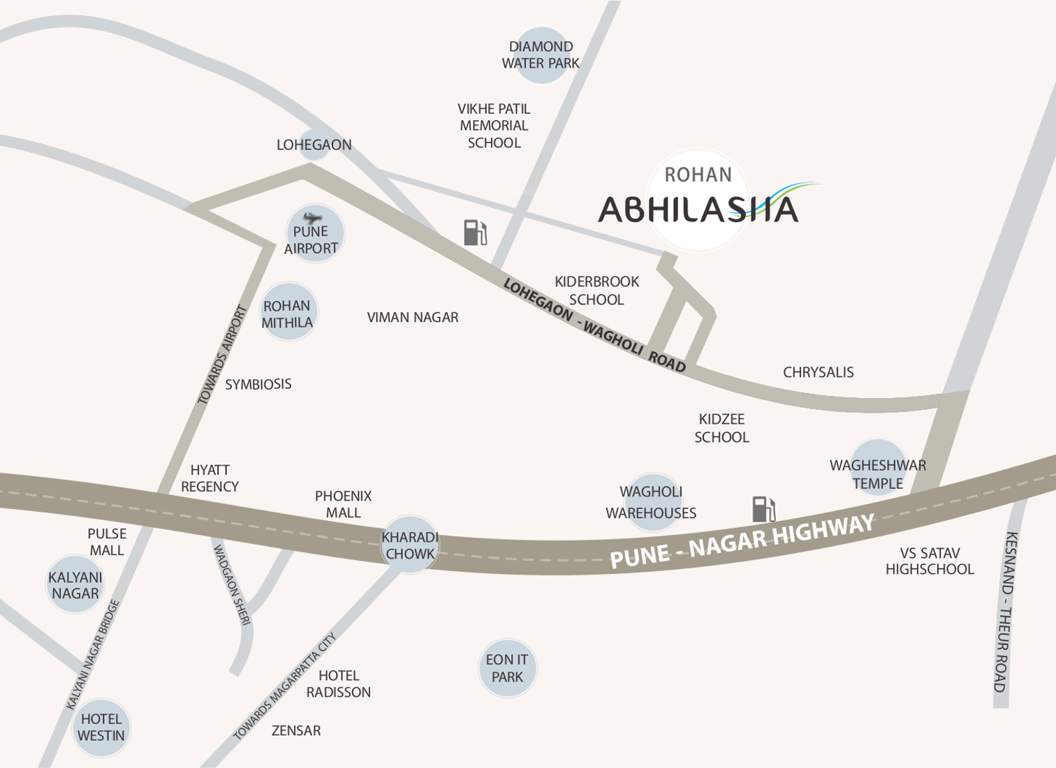 Images for Location Plan of Rohan Abhilasha Building F
