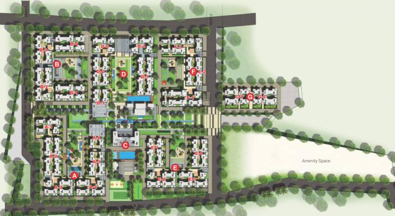 Images for Master Plan of Rohan Abhilasha Building F