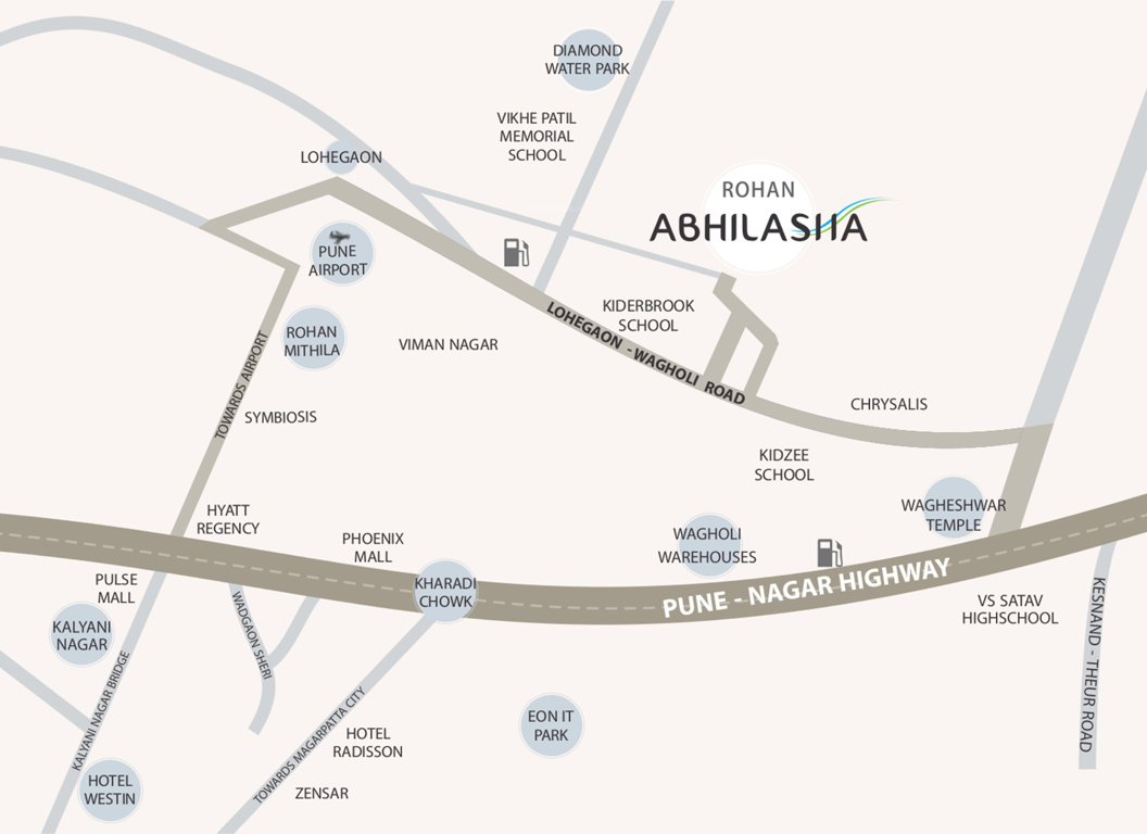 abhilasha building d Images for Location Plan of Rohan Abhilasha Building D