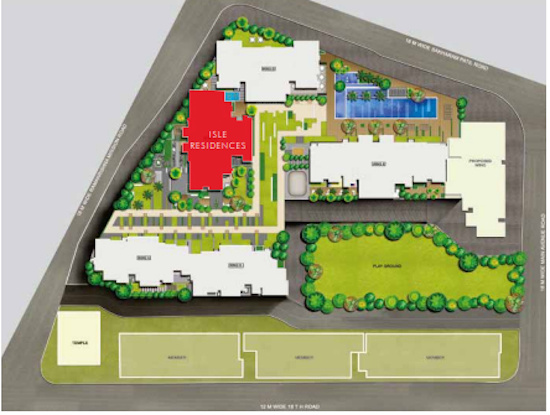 paramount-wing-d Layout Plan
