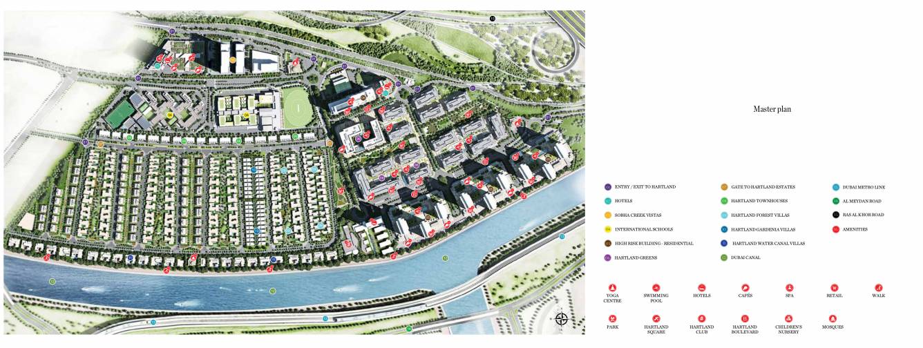 Images for Master Plan of Sobha Creek Vistas
