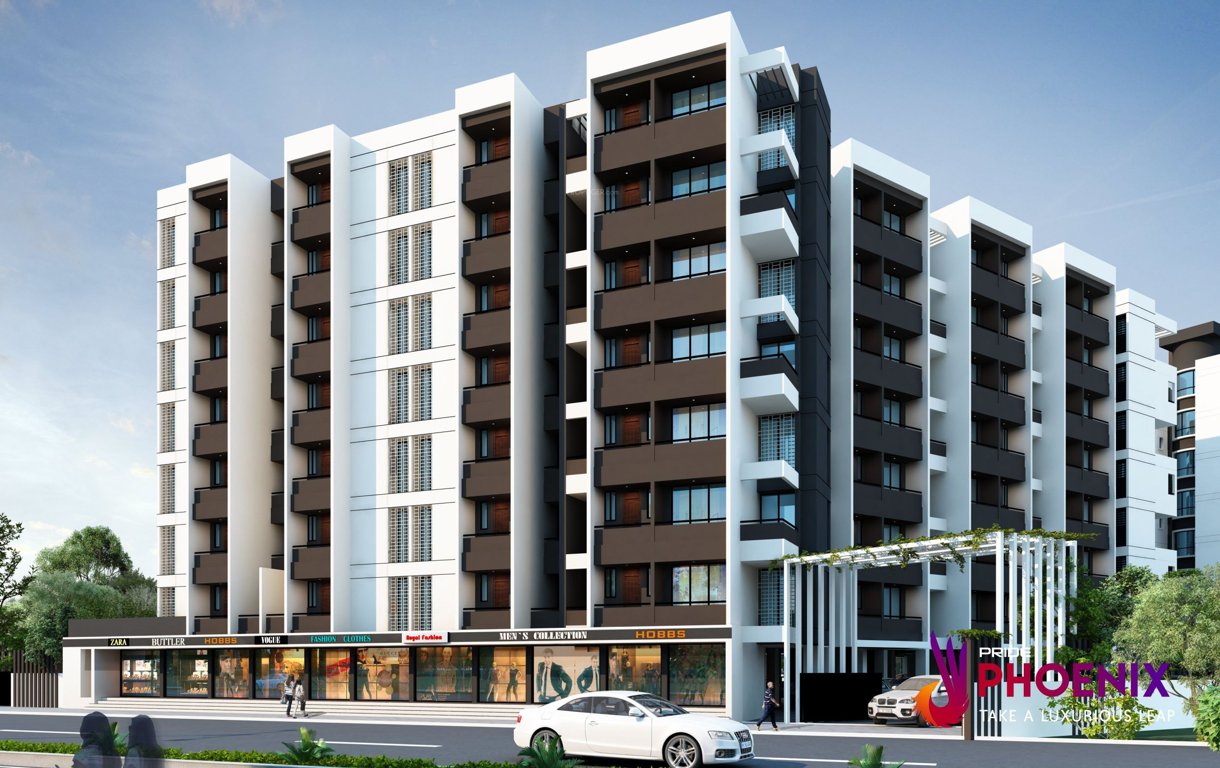 pride phoenix building b1 and b2 Elevation