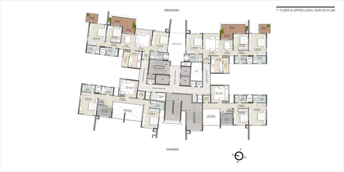  jade residences c Building C Cascade Cluster Plan