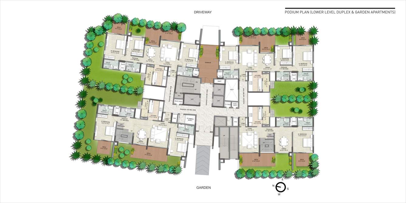  jade residences c Building C Cascade Cluster Plan