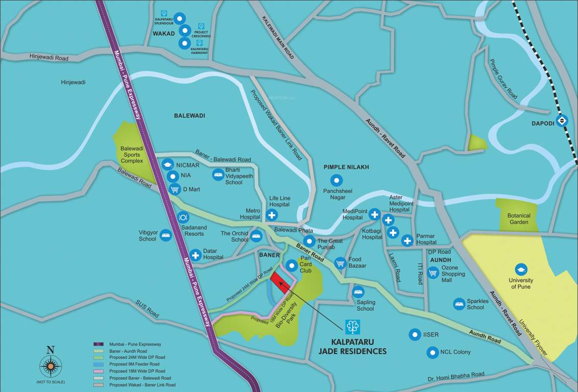 Images for Location Plan of Kalpataru Jade Residences C