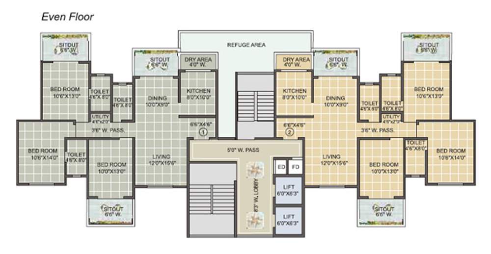 Images for Cluster Plan of Anmol Nayantara City One Phase 3