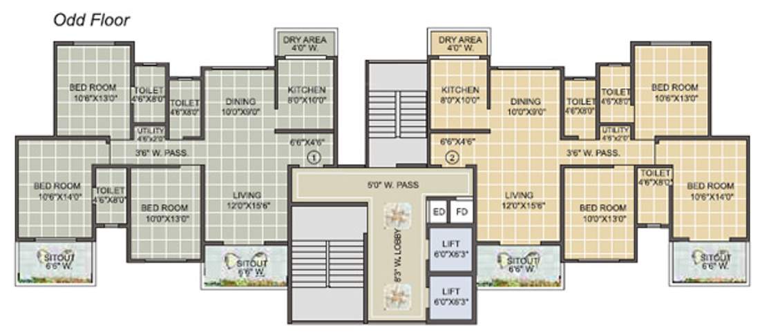 Images for Cluster Plan of Anmol Nayantara City One Phase 3
