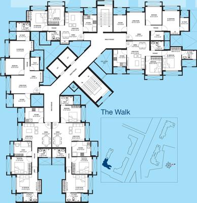 Images for Cluster Plan of Hiranandani Obelia B