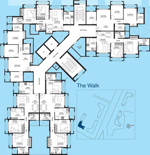 Images for Cluster Plan of Hiranandani Obelia B