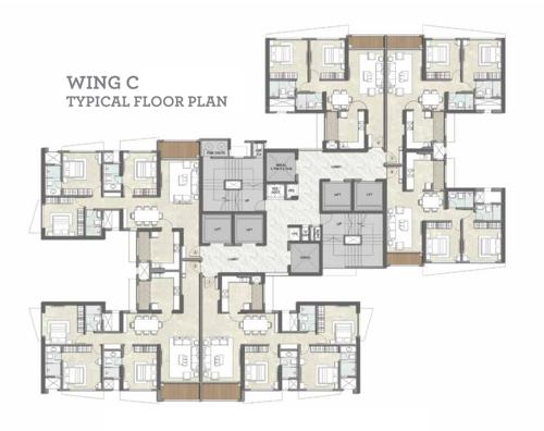 Images for Cluster Plan of Kalpataru Radiance C